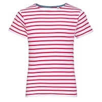 Футболка MILES KIDS белая с красным