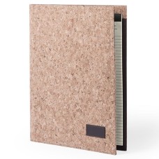 Блокнот с обложкой из пробкового дерева FOLDER