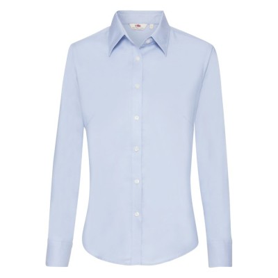 Рубашка "Lady-Fit Long Sleeve Oxford Shirt" Рубашка "Lady-Fit Long Sleeve Oxford Shirt"