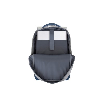 RIVACASE 7562 grey/dark blue рюкзак для ноутбука 15.6''