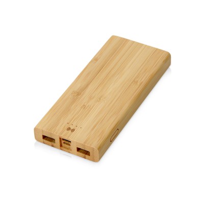 Внешний беспроводной аккумулятор из бамбука Bamboo Air