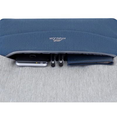 RIVACASE 7562 grey/dark blue рюкзак для ноутбука 15.6''