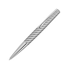 Ручка шариковая металлическая Elegance из карбонового волокна