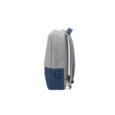 RIVACASE 7562 grey/dark blue рюкзак для ноутбука 15.6''