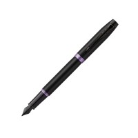 Перьевая ручка Parker IM Vibrant Rings Flame Amethyst Purple