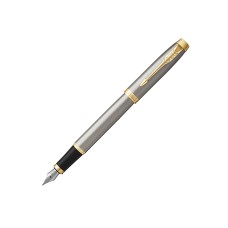 Перьевая ручка Parker IM Metal Brushed Metal GT
