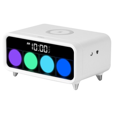 Часы с беспроводным зарядным устройством Rombica Timebox 1