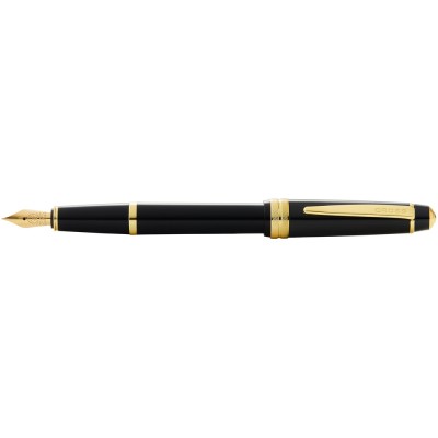 Перьевая ручка Cross Bailey Ligh Polished Black Resin and Gold Tone