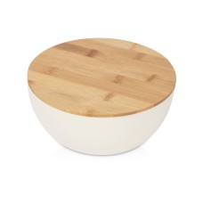 Салатник Bowl с бамбуковой крышкой