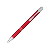 Кнопочная шариковая ручка Moneta из анодированного алюминия